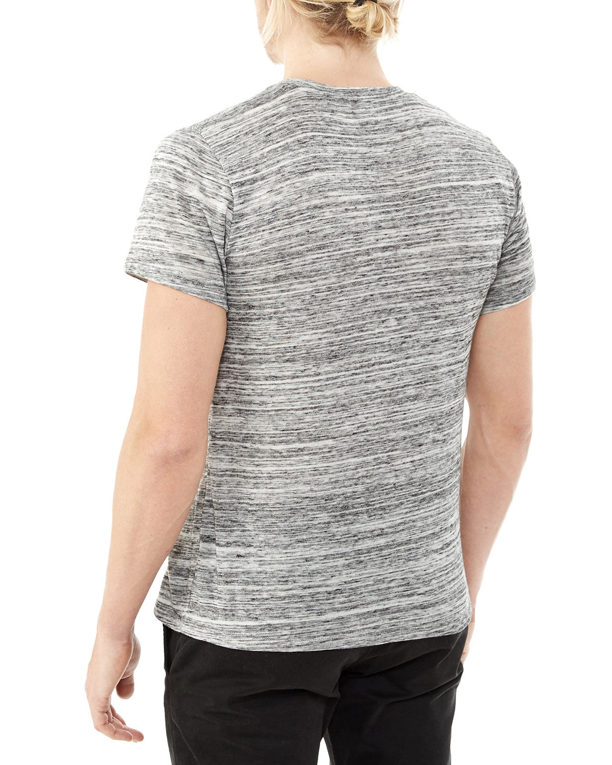 Unisex Printed Eco-Jersey™ Crew - Urban Gray