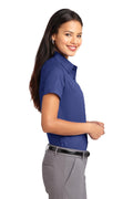 Women's Short Sleeve Easy Care Shirt - Mediter Blue