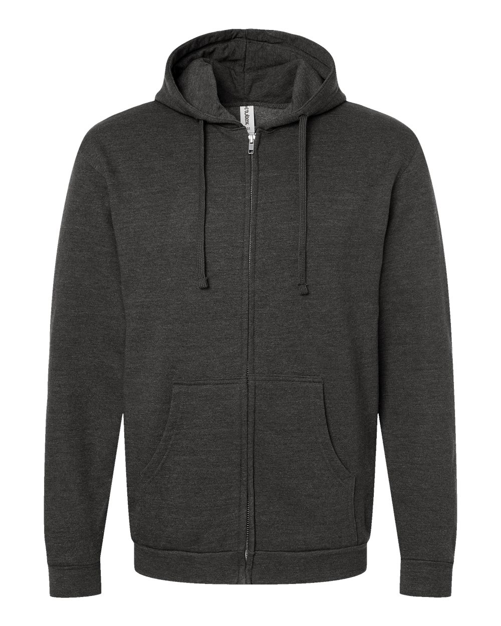 Unisex Fleece Zip Hoodie - Heather Graphite