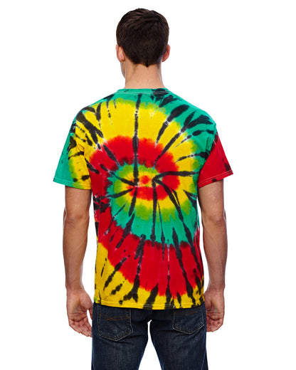 Unisex 100% Cotton T-Shirt - Rasta Web