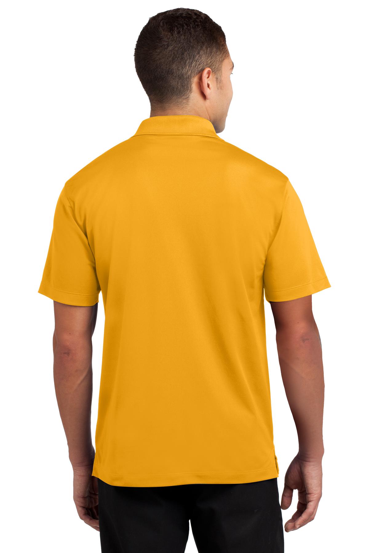 Men's Micropique Sport-Wick Polo - Gold