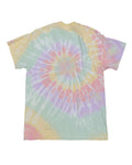 Unisex Multi-Color Spiral Short Sleeve T-Shirt - Hawaiian Breeze