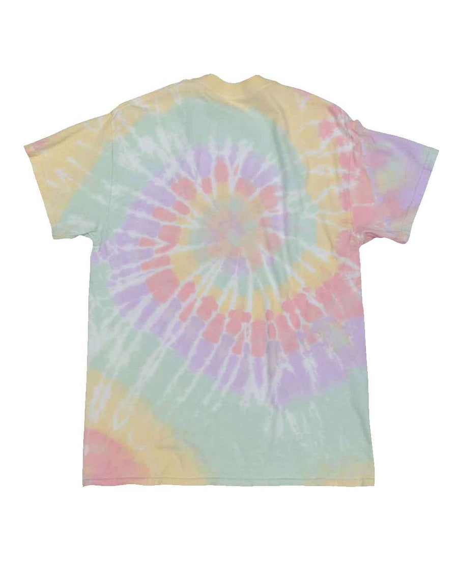 Unisex Multi-Color Spiral Short Sleeve T-Shirt - Hawaiian Breeze