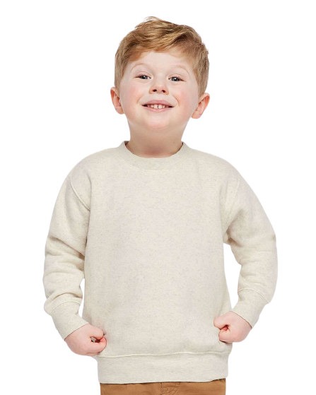 Toddler Fleece Sweatshirt - Natural Heather