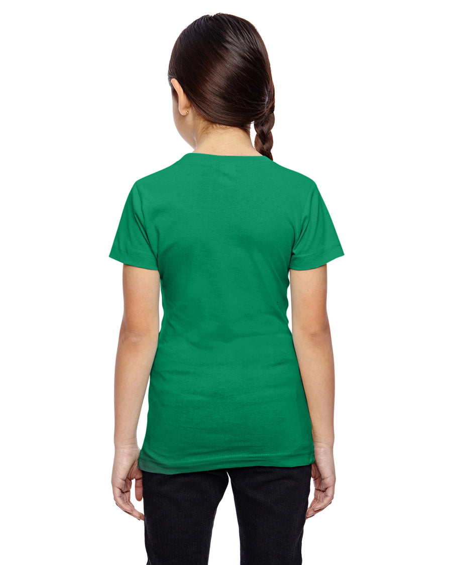Girls' Fine Jersey T-Shirt - Kelly