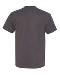 Hanes 518T Charcoal Heather — back