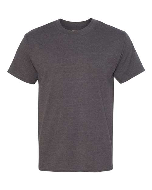 Hanes 518T Charcoal Heather — front