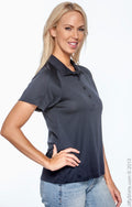 Women's Polytech Mesh Insert Polo - Navy