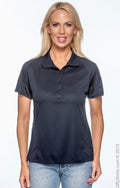 Women's Polytech Mesh Insert Polo - Navy