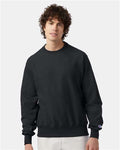 Champion S149 Charcoal Heather — on model front