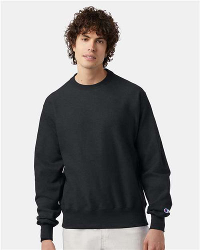 Champion S149 Charcoal Heather — on model front