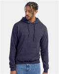Champion S700 Navy Heather — on model front
