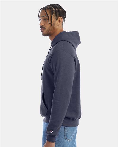 Champion S700 Navy Heather — on model side