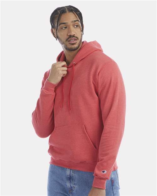 Champion S700 Scarlet Heather — on model side