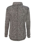 J. America 8617 Charcoal Fleck/ Fire Coral — back