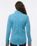 J. America 8617 Electric Blue/ Neon Green — on model back
