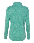 J. America 8617 Emerald/ Neon Yellow — back