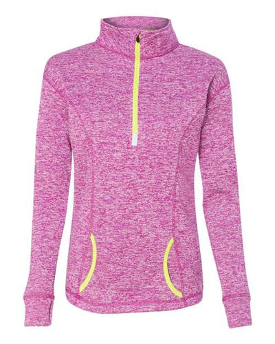 J. America 8617 Magenta/ Neon Yellow — front