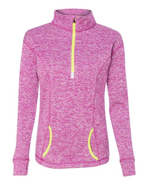 J. America 8617 Magenta/ Neon Yellow — front