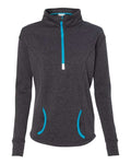 J. America 8617 Onyx Fleck/ Electric Blue — front