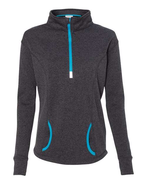 J. America 8617 Onyx Fleck/ Electric Blue — front