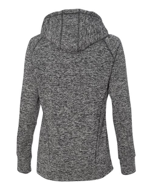 J. America 8616 Charcoal Fleck/ Fire Coral — back
