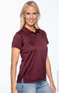 Women's Polytech Polo - Maroon