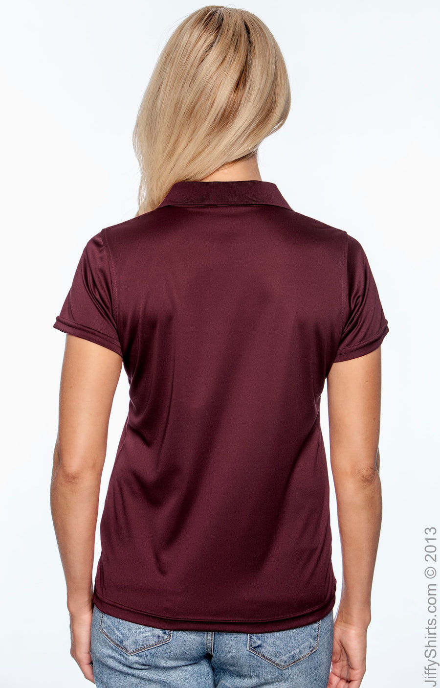Women's Polytech Polo - Maroon
