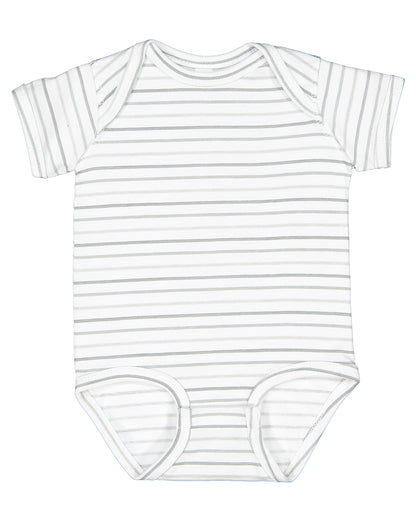 Infant Fine Jersey Bodysuit - SHADOW STRIPE