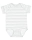 Rabbit Skins 4424 - Infant Fine Jersey Bodysuit - SHADOW STRIPE