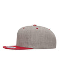 YP Classics 6089M Heather Grey/ Red — direct side