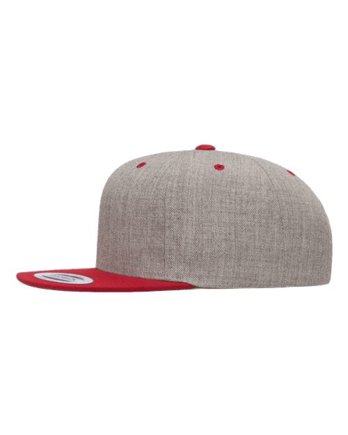YP Classics 6089M Heather Grey/ Red — direct side