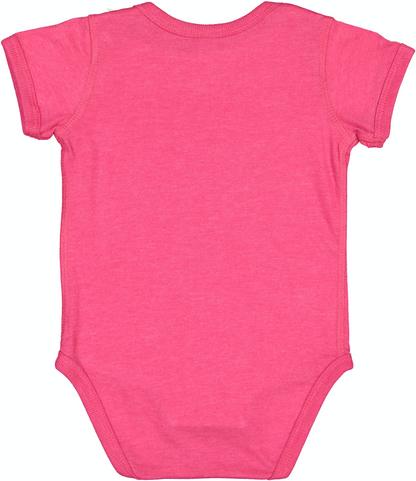 Infant Fine Jersey Bodysuit - Vintage Hot Pink
