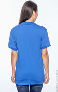 Unisex 50/50 Jersey Polo with Pocket - Royal