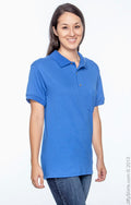 Unisex 50/50 Jersey Polo with Pocket - Royal