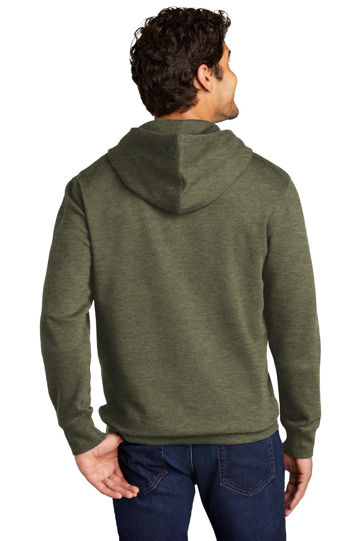 Unisex V.I.T. Fleece Hoodie - Heather Olive