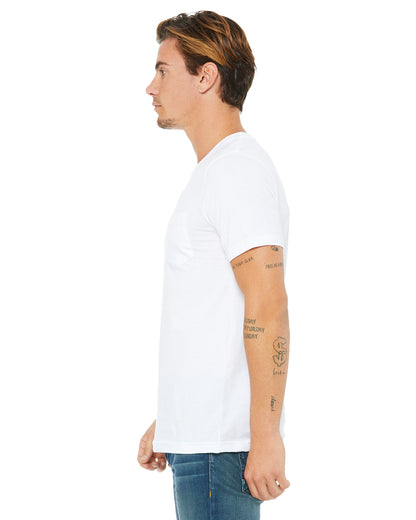 Men's Jersey Short-Sleeve Pocket T-Shirt - White