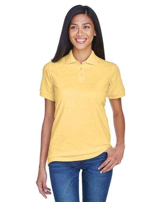 Women's Classic Piqué Polo - Yellow