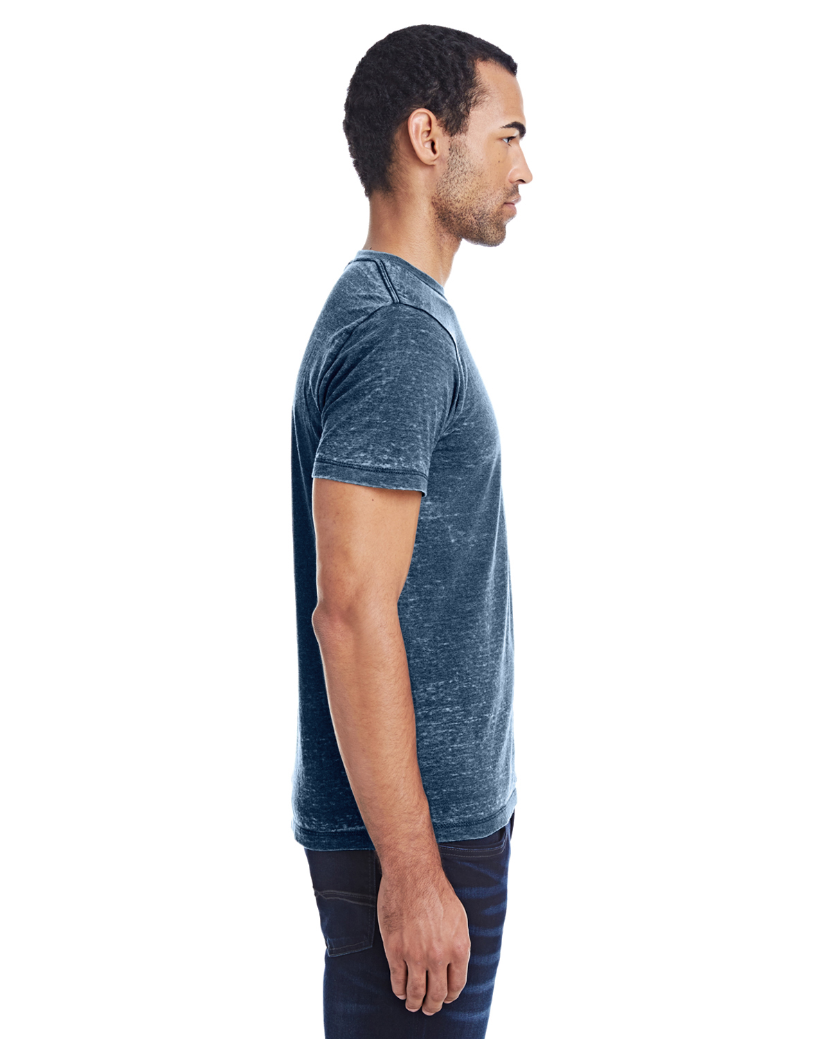Unisex Acid Wash T-Shirt - Artic Gray
