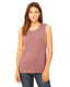 Bella + Canvas B8803 - Women's Flowy Scoop Muscle Tank - Mauve