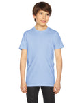 Youth Fine Jersey Short-Sleeve T-Shirt - Baby Blue
