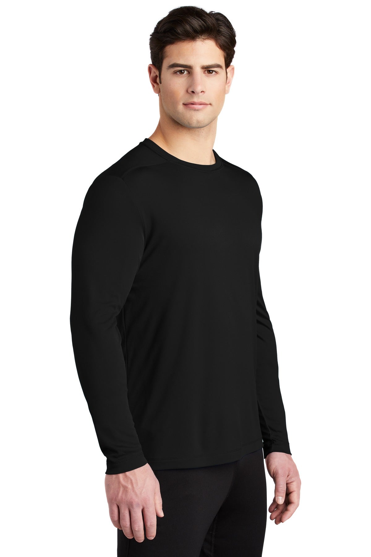 Unisex Posi-UV Pro Long Sleeve Tee - Black