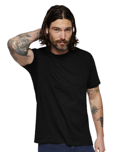 Unisex Fine Jersey T-Shirt - Black