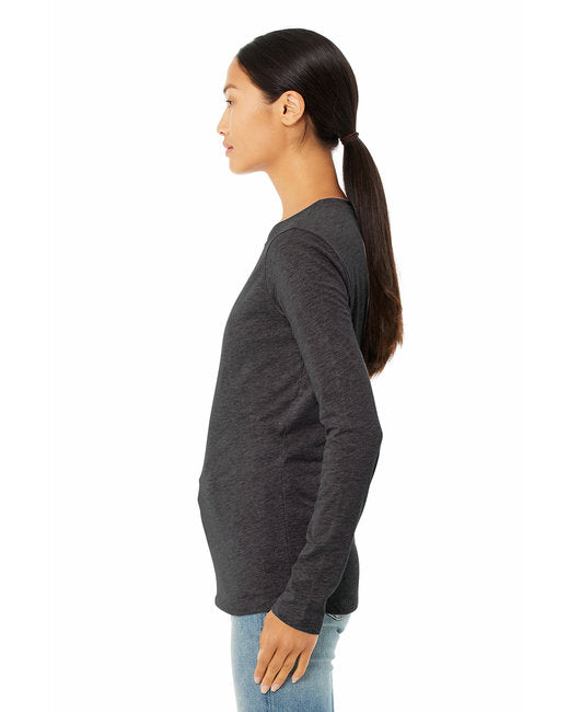 Women's Jersey Long-Sleeve T-Shirt - Heather Dark Gray