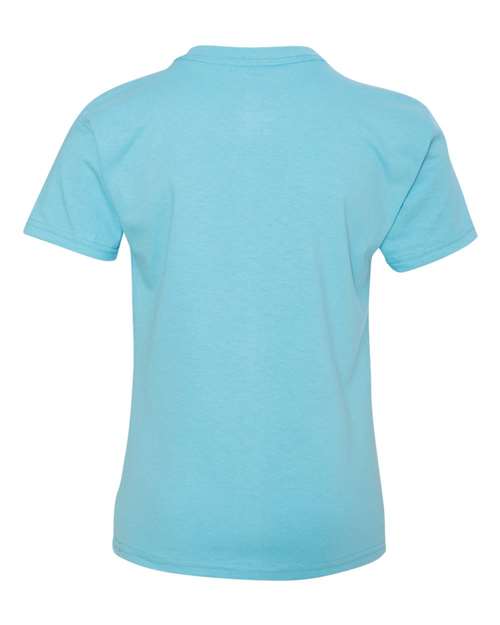 Hanes 5450 Blue Horizon — back