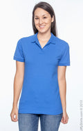 Women's Piqué Polo - Royal