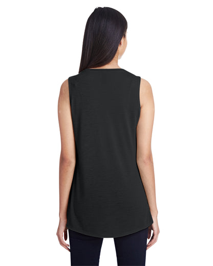 Women's Freedom Sleeveless T-Shirt - Black