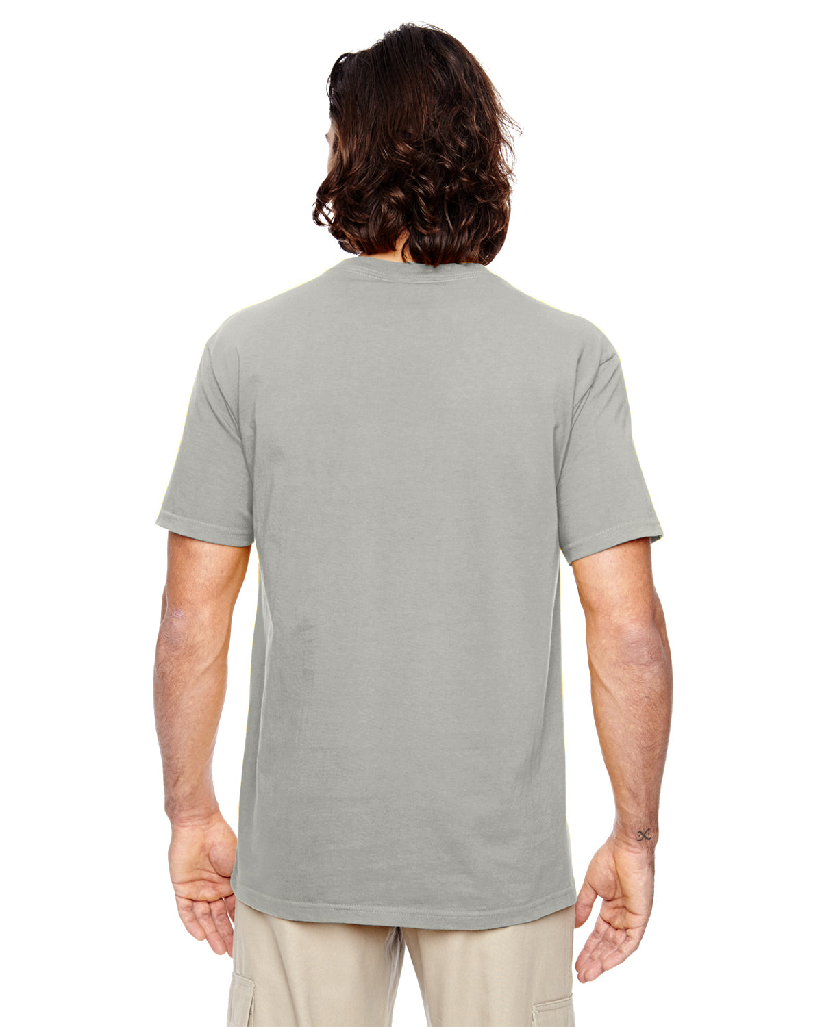 Men's 100% Organic Cotton Classic Short-Sleeve T-Shirt - Dolphin