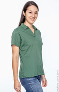 Women's Micro-Piqué Polo - Dark Green