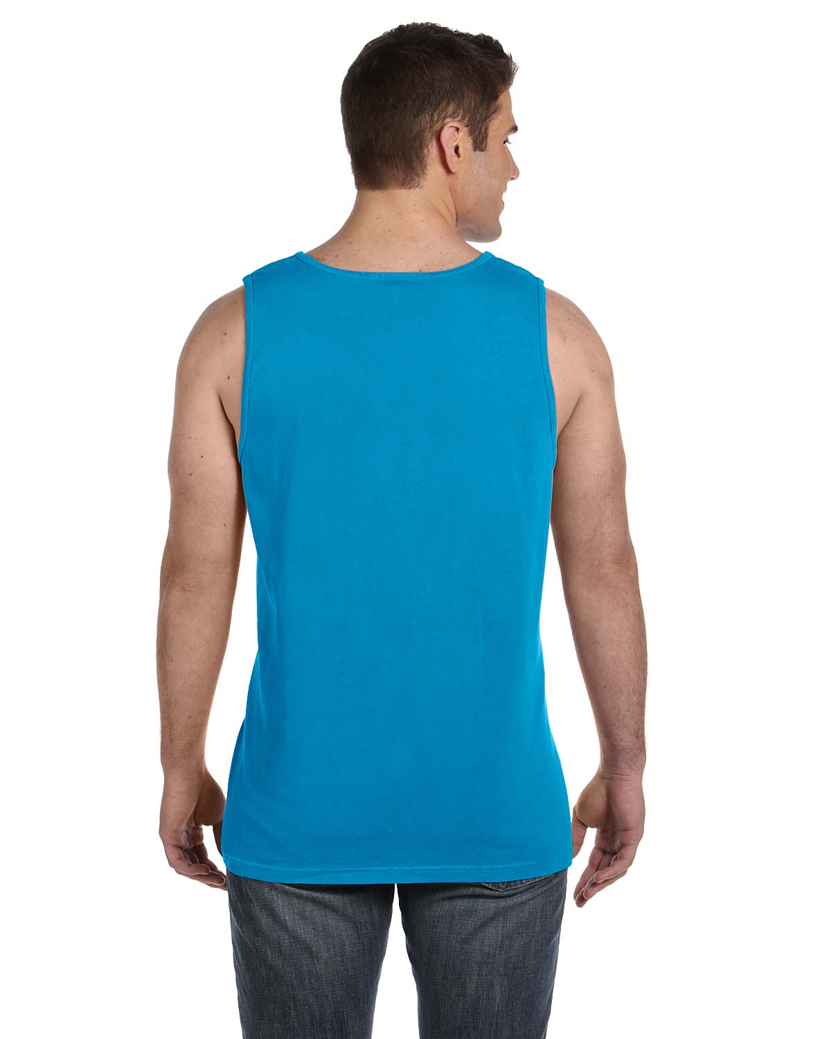 Unisex Heavyweight RS Tank - Sapphire